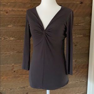 NWT Eva Varro twist bodice top. Made in USA